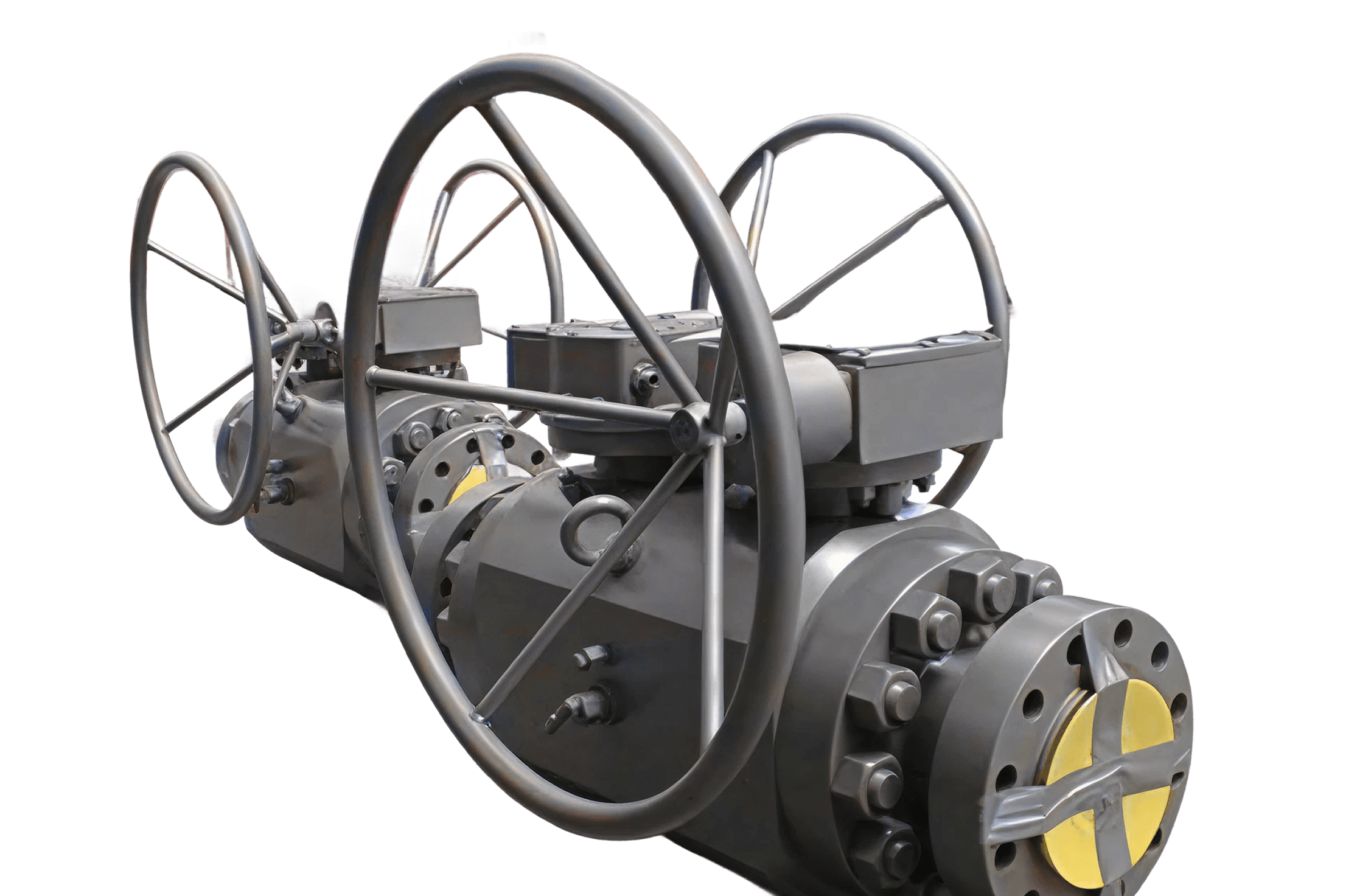 Double, block & bleed valve